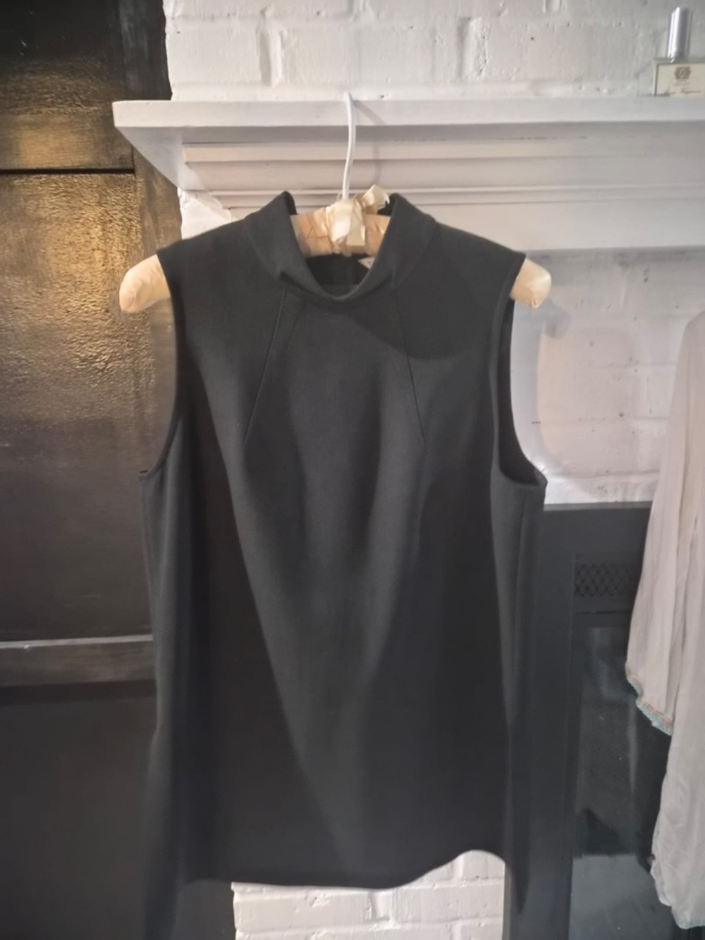 Trina Turk | Black Sleeveless Blouse